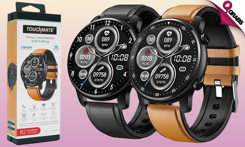 Fitness Smartwatch with Bluetooth Calling!